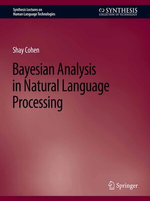 cover image of Bayesian Analysis in Natural Language Processing